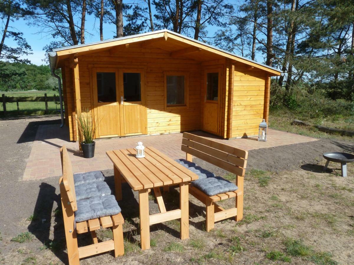 Romantisches Ferienhaus Boddenblick Mit Sauna Pruchten ภายนอก รูปภาพ